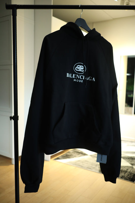 Balenciaga cotton black hoodie